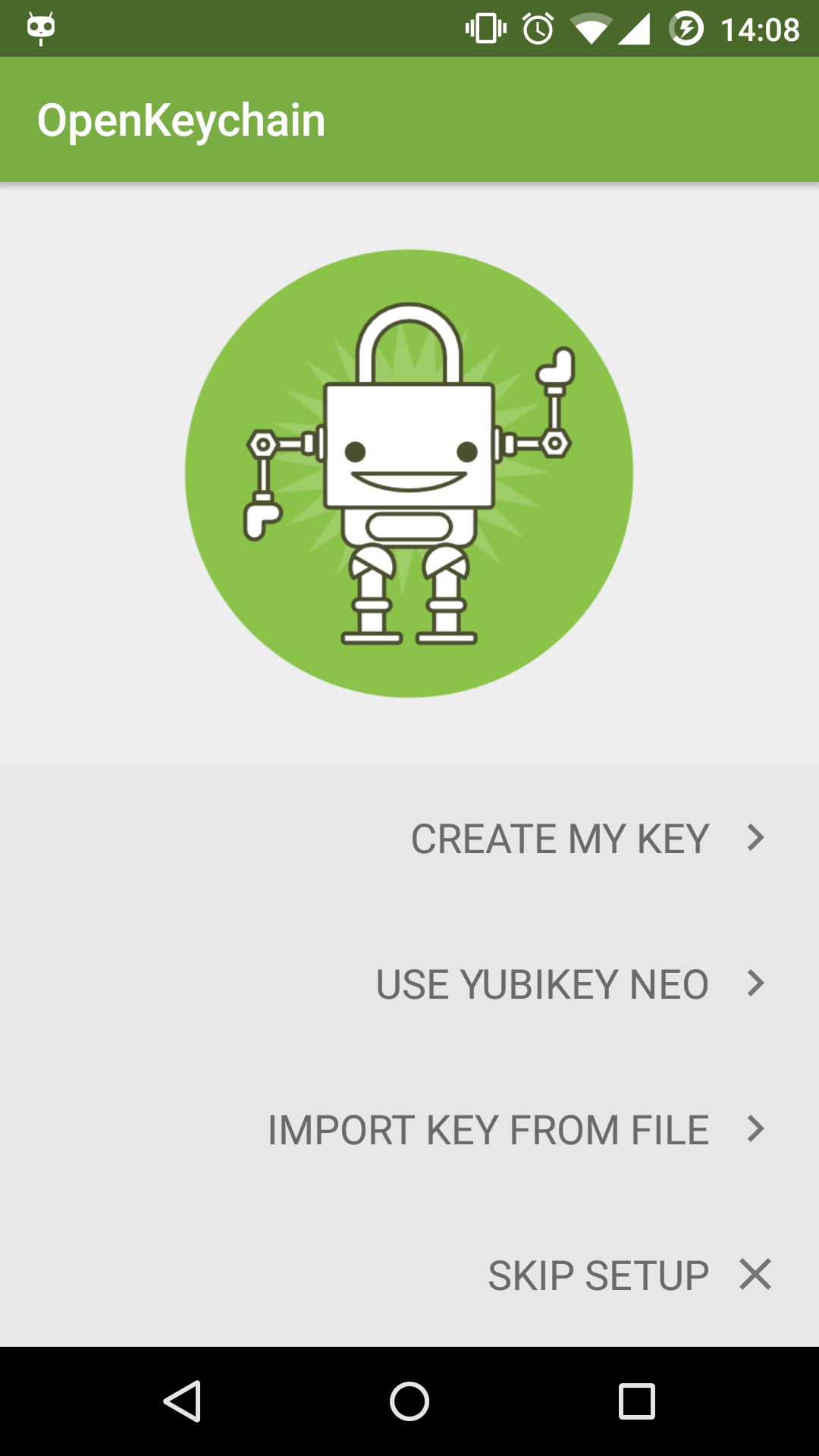 OpenKeychain: Easy PGP screenshot 8