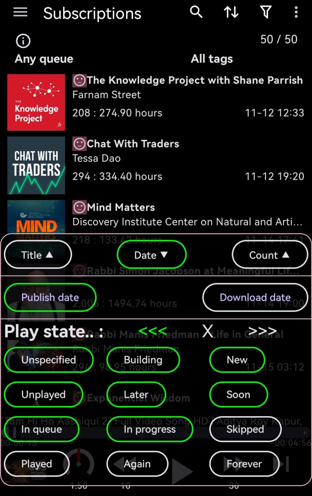 PeerPop - PeerTube facilitator for Podcini.A screenshot 7